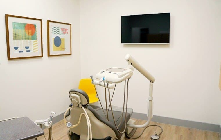 Inside the Soleil Dental office on Maple Ave